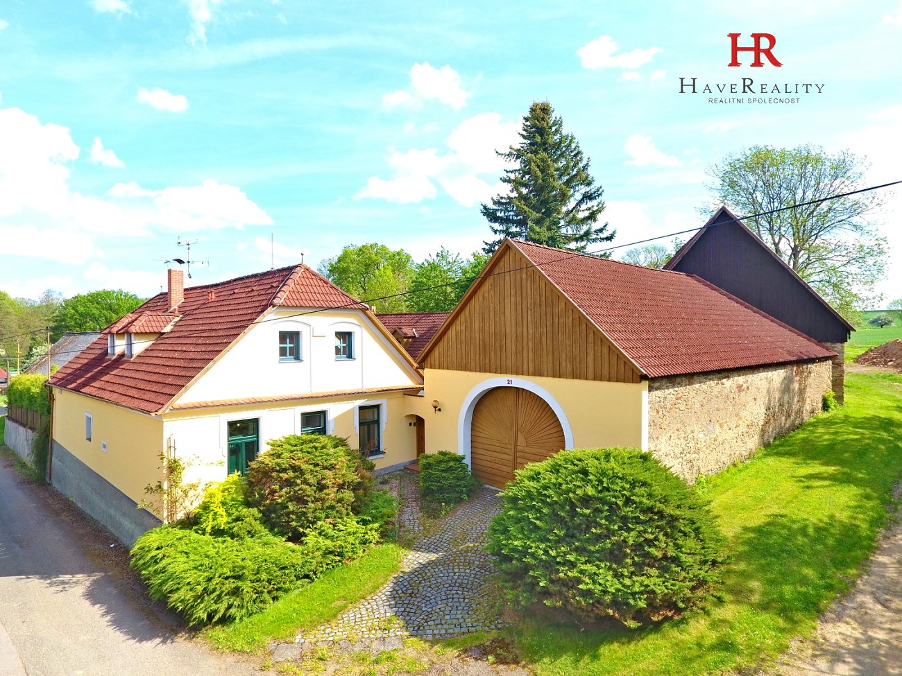 Prodej venkovského stavení, pozemek 1275 m2, Loket – Alberovice, o. Benešov