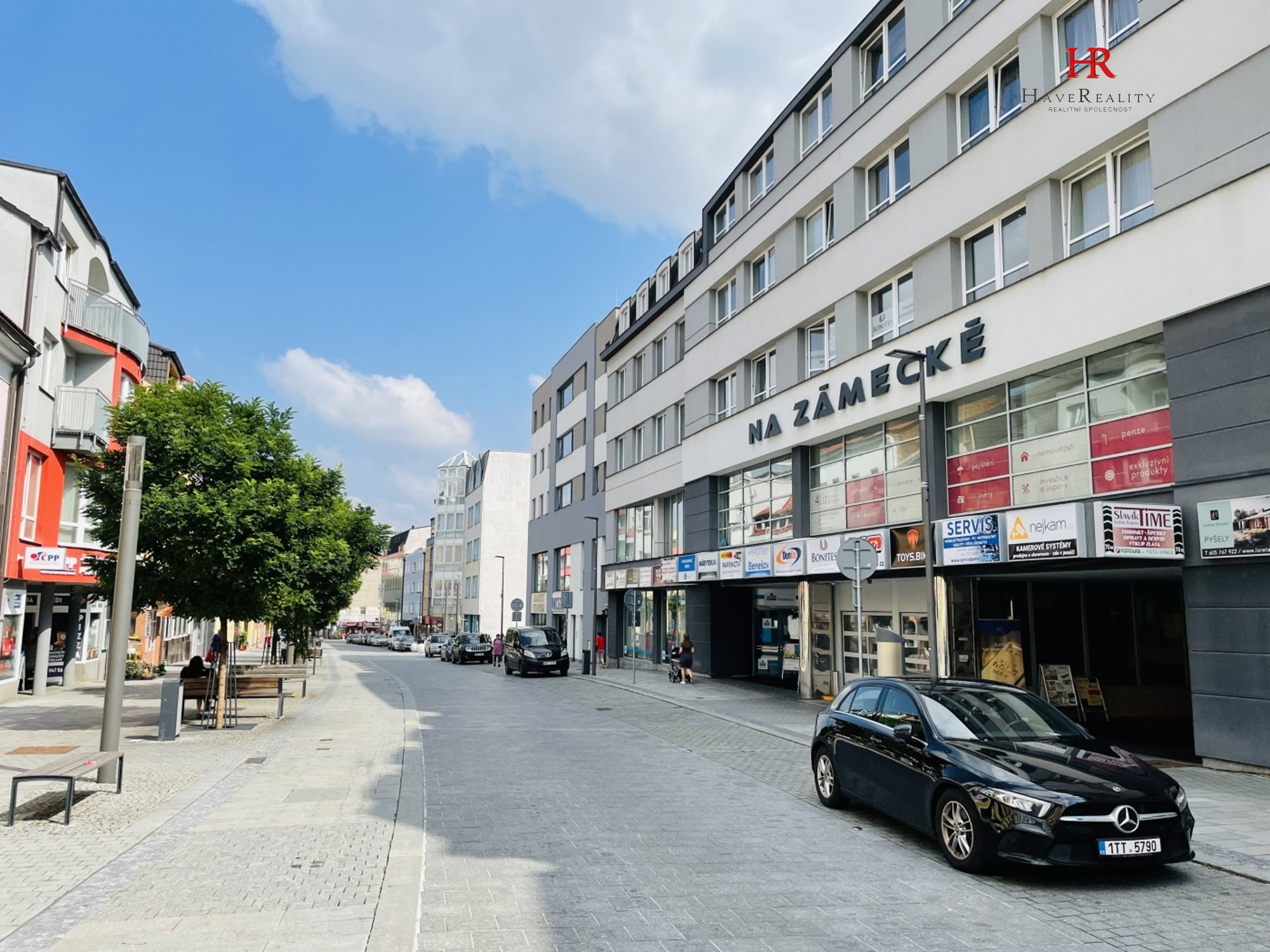 Pronájem komerčních prostor, 17 m2, Tyršova, Benešov.