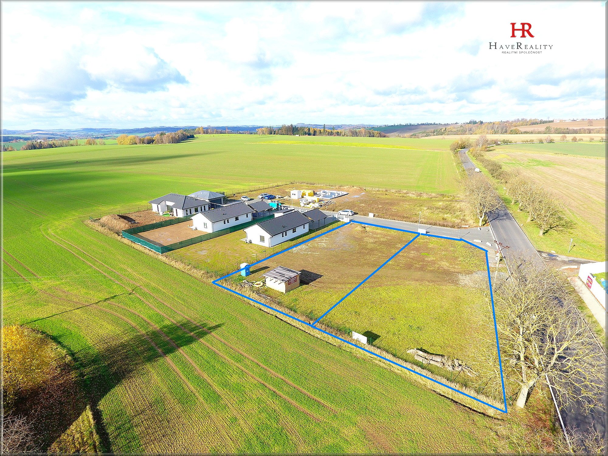 Prodej stavební parcely, výměra 1837 m2, Tehov, Benešov