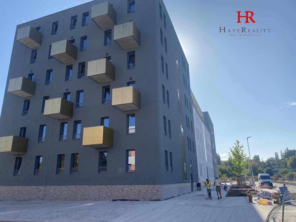 Pronájem novostavby bytu 3kk/L, 67 m2, U Pivovaru, Benešov.