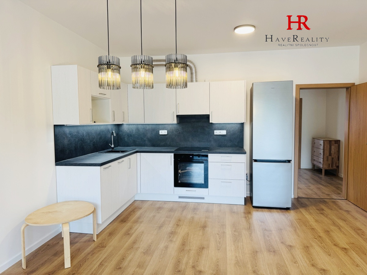 Pronájem novostavby bytu 3+kk, 73 m2 + lodžie 5 m2, Benešov.